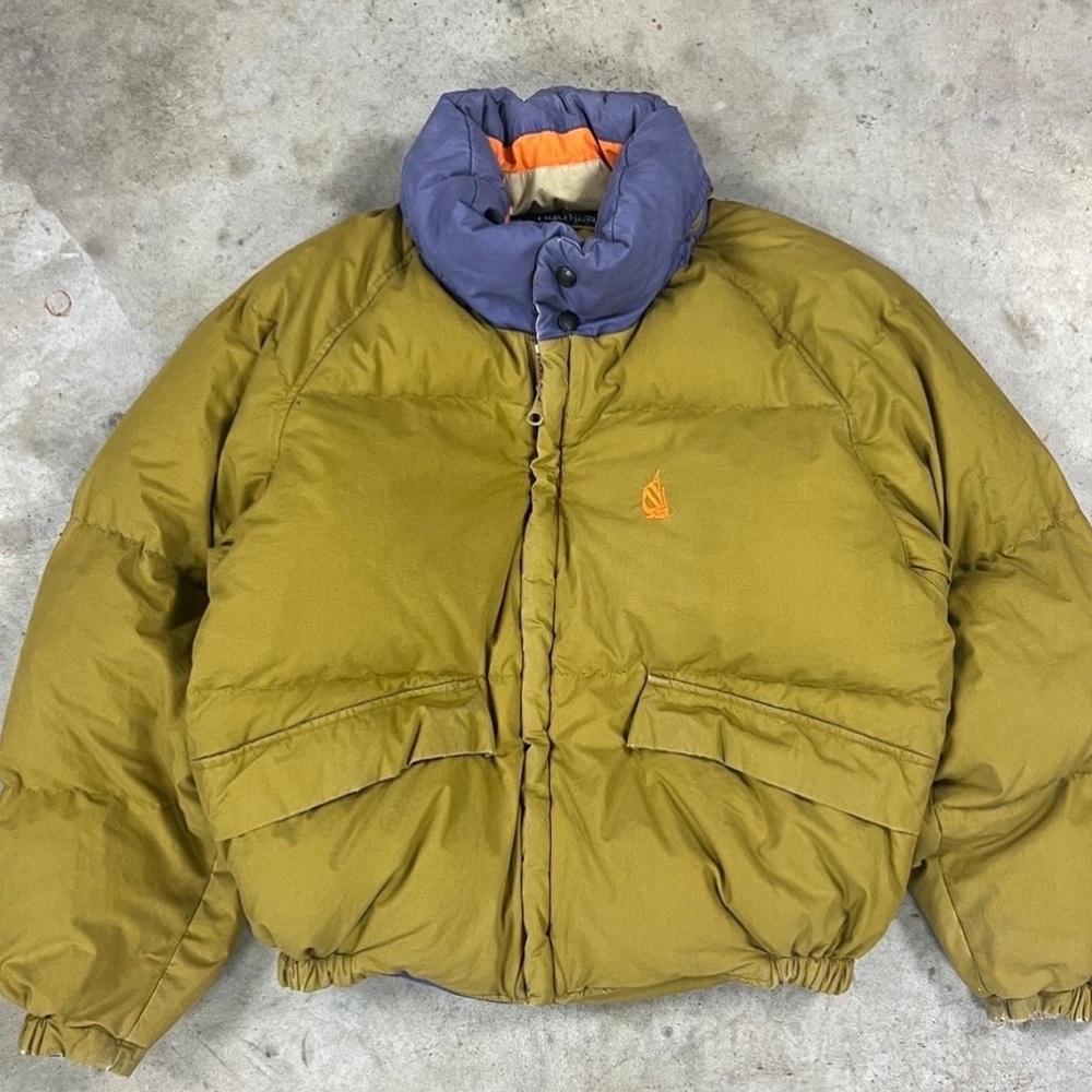 Nautica puffer jacket reversible